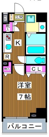 クレヴィスタ板橋西台IIIの物件間取画像